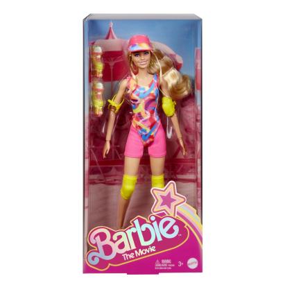 Păpușă Barbie The Movie cu role neon și ținută iconică de colecție
