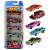 Set 5 masinute Hot Wheels HW Flames, modele multicolore pentru copii