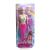 Papusa Barbie Sirena cu par mov, coada roz si accesorii de coafat
