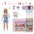 Papusa Barbie Cafenea cu accesorii, set de joaca Coffee Shop, 10+ piese