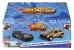 Set 2 mașinuțe metalice Hot Wheels pull-back Muscle and Blown & Porsche 914 Safari