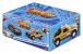 Set 2 mașinuțe metalice Hot Wheels pull-back Muscle and Blown & Porsche 914 Safari