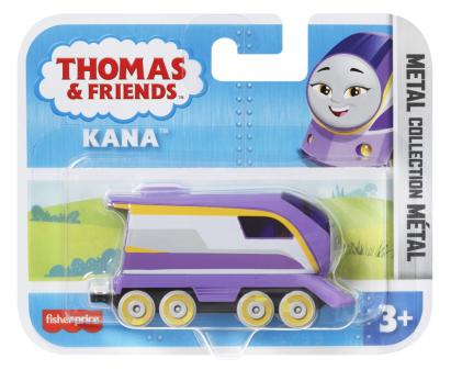 Locomotiva Thomas & Friends Push Along Kana din metal pentru copii