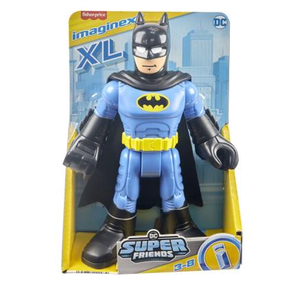 Figurina Batman XL Imaginext Fisher-Price, costum albastru, 25 cm