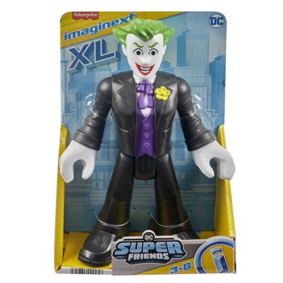 Figurina Joker XL Imaginext DC Super Friends, 25 cm, articulata