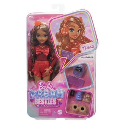 Papusa Barbie Dream Besties Teresa cu accesorii de gaming