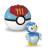 Set construcție Pokémon MEGA cu Togepi și Piplup, 41 piese
