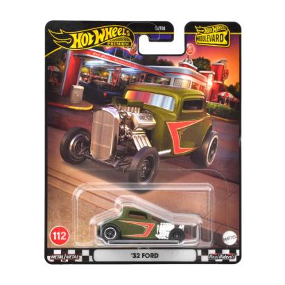 Mașinuță metalică Hot Wheels Premium Boulevard Ford '32, scara 1:64