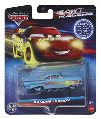 Masinuta metalica Disney Pixar Cars Ramon Glow Racers, scara 1:55