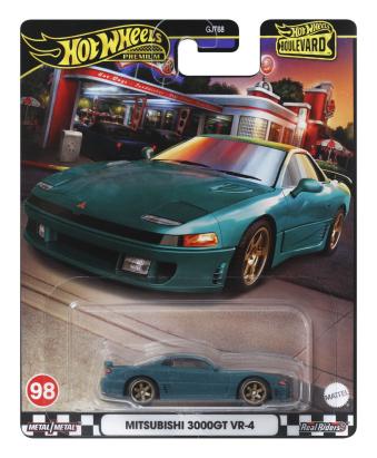 Masinuta Hot Wheels Premium Boulevard Mitsubishi 3000GT VR-4, 1:64