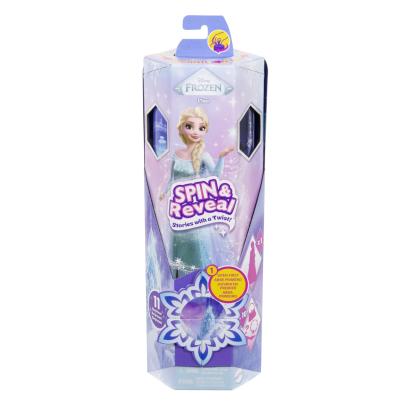 Papusa Elsa Disney Frozen Spin & Reveal cu accesorii surpriza