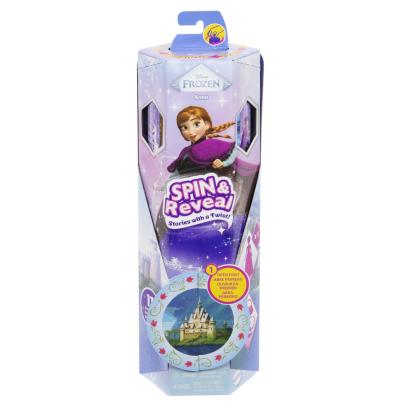 Papusa Anna Disney Frozen Spin & Reveal cu evantai si surprize