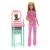 Papusa Barbie Doctor Pediatru cu bebelus si mobilier medical