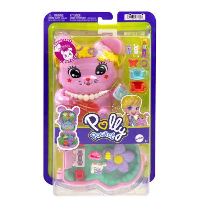 Polly Pocket gentuță animaluț iepuraș la petrecere cu accesorii