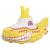 Masinuta metalica Hot Wheels The Beatles Yellow Submarine, scara 1:64