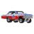 Hot Wheels Transportor Chevy Silverado 3500 cu Chevy Nova 1:64