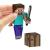 Figurina Minecraft Steve 8 cm articulata cu accesorii, Mattel