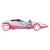 Masinuta metalica Hot Wheels Barbie Twin Mill cu pull back, scara 1:43