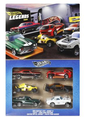 Set 6 masinute metalice Hot Wheels Legends Silver Series Mattel