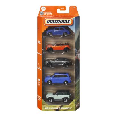Set 5 mașinuțe metalice Matchbox British Roadways, scara 1:64