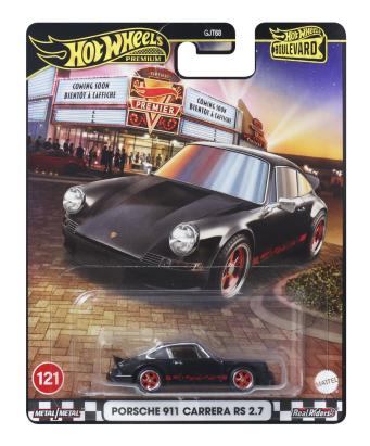 Mașinuță metalică Hot Wheels Premium Boulevard Porsche 911 Carrera RS 2.7 1:64