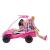 Masinuta buggy Barbie Mysteries de plaja cu accesorii, 4 locuri