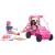 Masinuta buggy Barbie Mysteries de plaja cu accesorii, 4 locuri