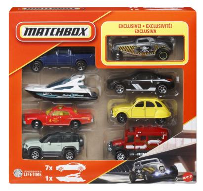 Set 8 masinute Matchbox metalice, Ford Coupe Zamac 1933 exclusiv, scara 1:64