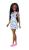 Papusa Barbie Fashionistas bruneta cu sindrom Down si ochelari roz