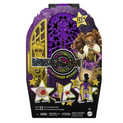 Papusa Monster High Clawdeen Wolf cu dulap revelator si accesorii
