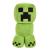 Figurina de plus Minecraft Creeper, 20 cm, moale, pentru copii