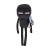 Jucarie de plus Minecraft Enderman 20 cm, figurina moale pentru copii