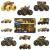 Set Hot Wheels Monster Trucks Bigfoot 50 Trophy Champions, 11 vehicule