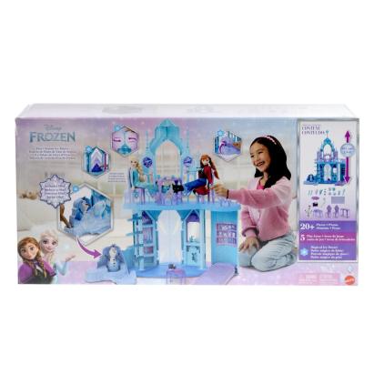 Castel Disney Frozen Regatul de Gheata cu figurine, accesorii si lumini