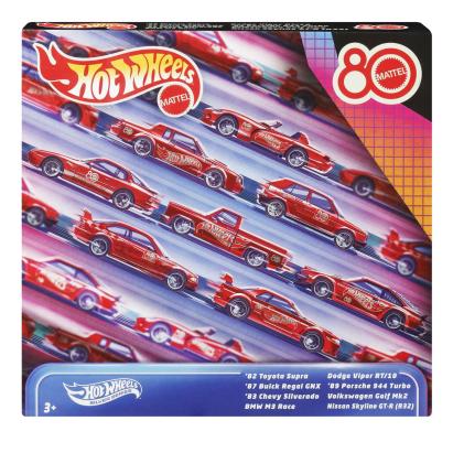 Set 8 masinute metalice Hot Wheels Silver Series, scara 1:64