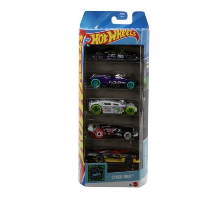 Set 5 mașinuțe Hot Wheels Cyber Noir, model multicolor Mattel