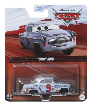 Masinuta metalica Disney Pixar Cars 3 Slim Hood, scara 1:55