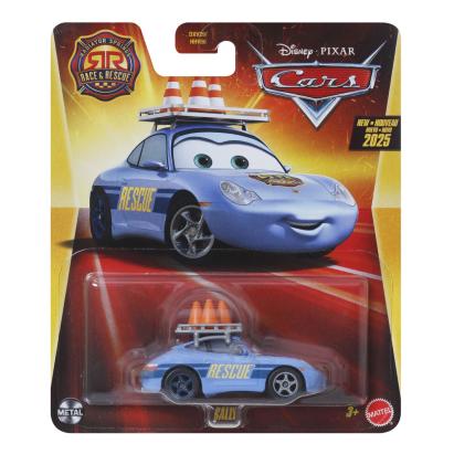 Masinuta metalica Sally din Cars 3 Mattel, scara 1:55, 3+ ani