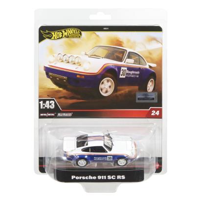 Masinuta Hot Wheels Premium Porsche 911 SC RS 1:43, metalica