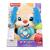 Cățel interactiv Fisher-Price Râde și Învață cu urechi albastre
