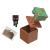 Set Minecraft Mini Mode pentru explorare minieră, verde, cu figurină