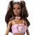 Papusa Barbie Deluxe Style cu blugi evazati si accesorii fashion