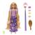 Papusa Rapunzel Disney Princess cu par magic si accesorii de coafat