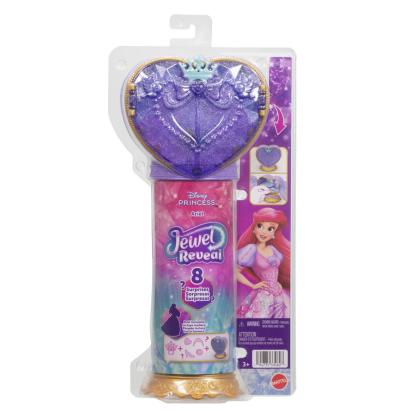 Papusa Ariel Disney Princess Jewel Reveal cu accesorii surpriza