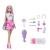 BARBIE SET PAPUSA BARBIE CU PAR STRALUCITOR CURCUBEU SI ACCESORII