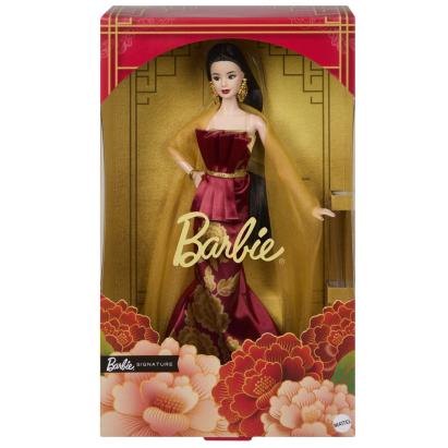 Păpușă Barbie Signature Anul Nou 2026, ediție de colecție elegantă