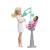 Set de joacă Barbie Dentist cu păpușă blondă și accesorii tematice