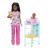 Set Barbie Medic Pediatru cu papusa bruneta si accesorii de joaca