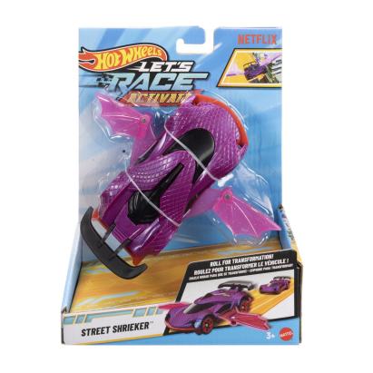 Masinuta Hot Wheels Let's Race Activate Street Shrieker, scara 1:32