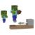 Set Minecraft Redstone Charged Capcana pentru Zombi cu sageti si accesorii